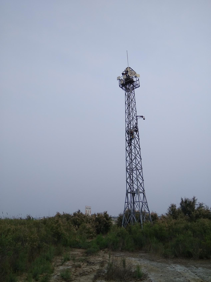 母亲河黄河湿地自然保护区无线监控项目